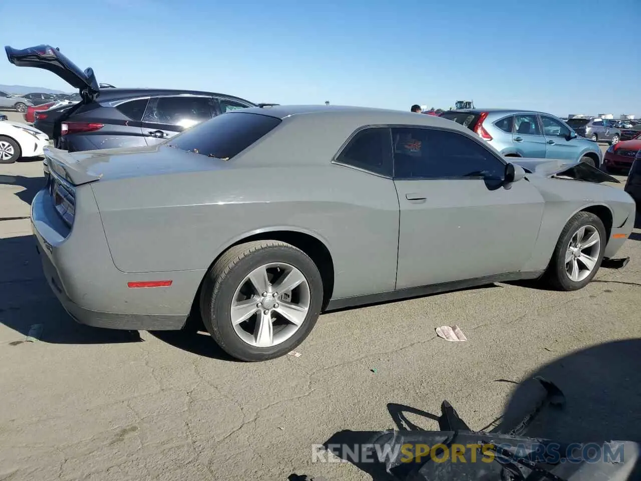 3 Photograph of a damaged car 2C3CDZAG3KH669688 DODGE CHALLENGER 2019