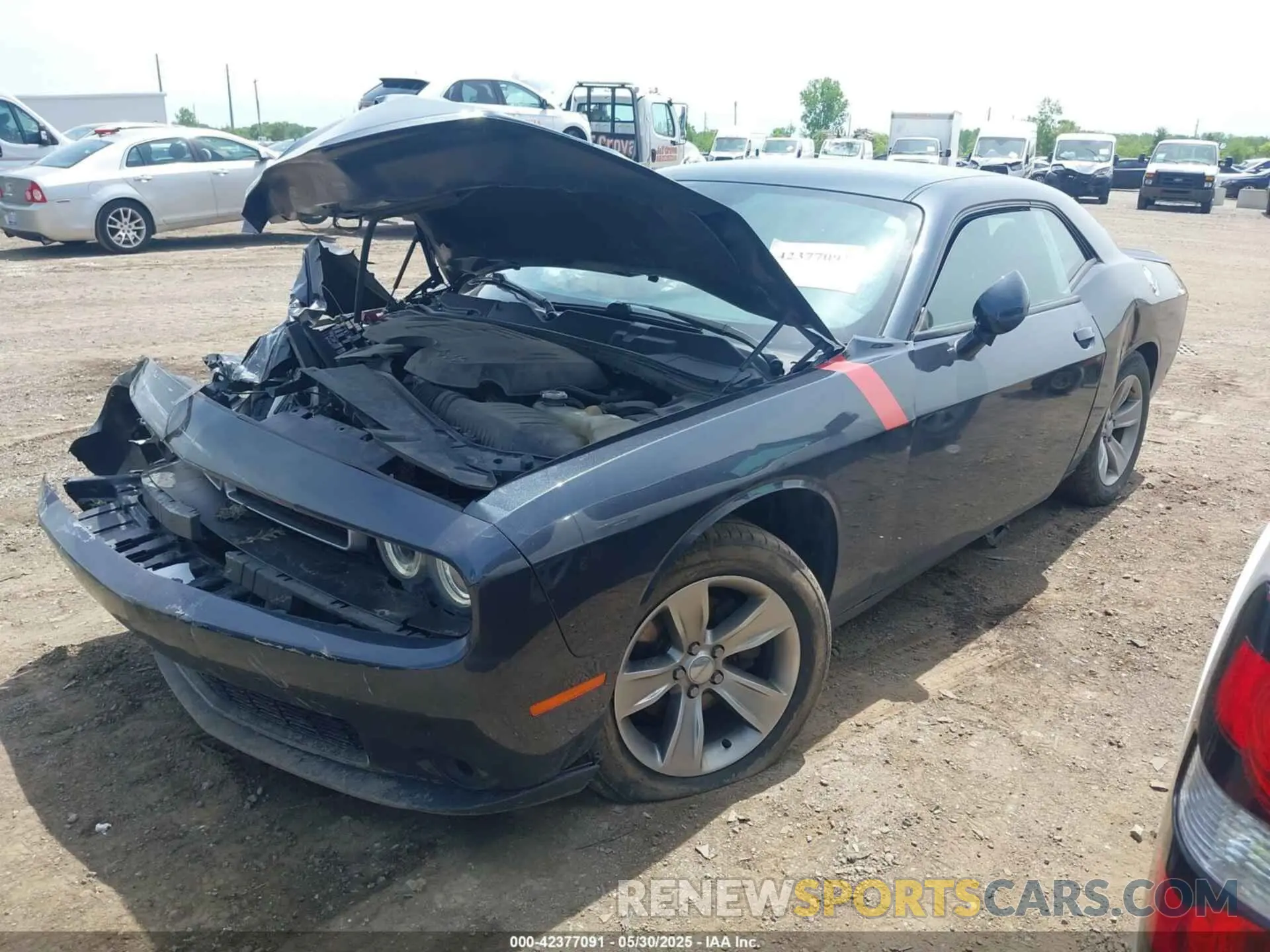 2 Photograph of a damaged car 2C3CDZAG3KH687575 DODGE CHALLENGER 2019