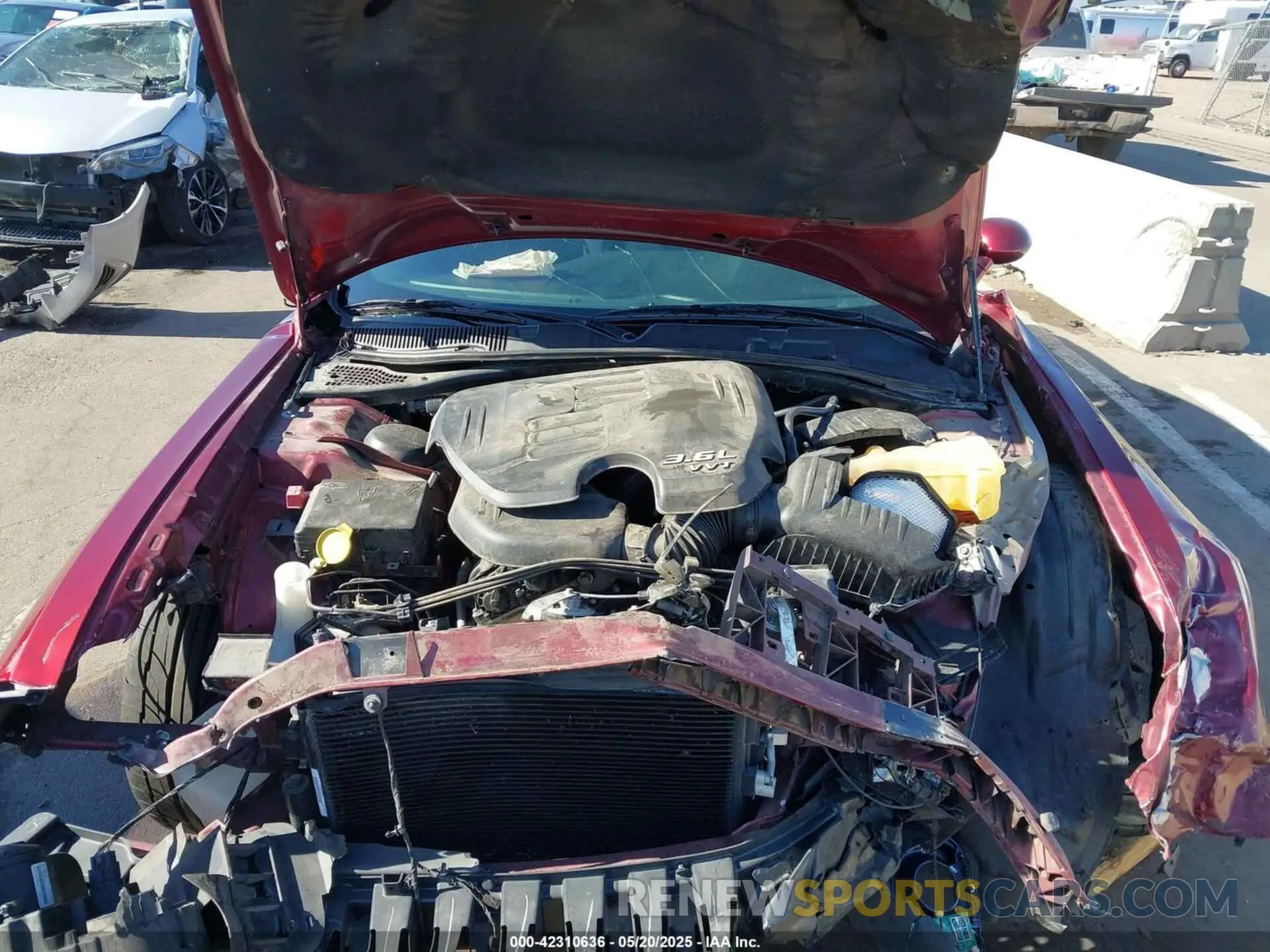 10 Photograph of a damaged car 2C3CDZAG3KH744129 DODGE CHALLENGER 2019