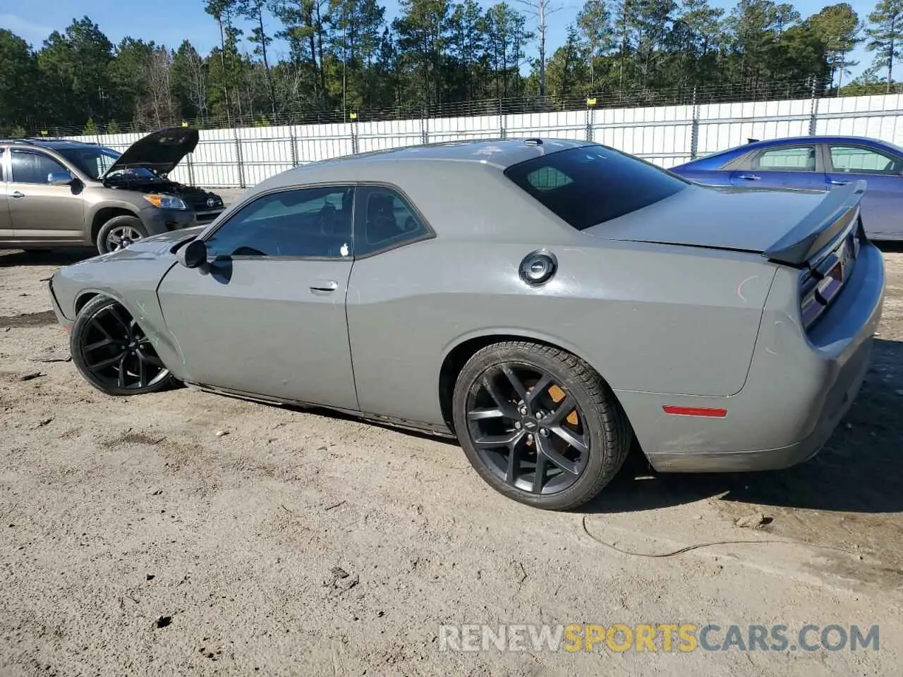 2 Photograph of a damaged car 2C3CDZAG4KH521999 DODGE CHALLENGER 2019