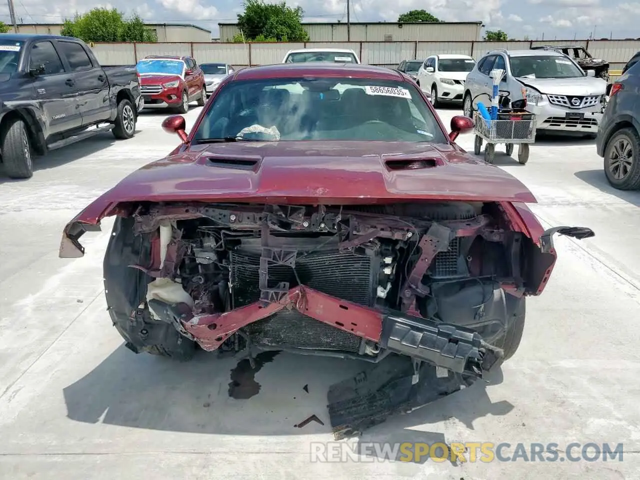 5 Photograph of a damaged car 2C3CDZAG4KH531691 DODGE CHALLENGER 2019