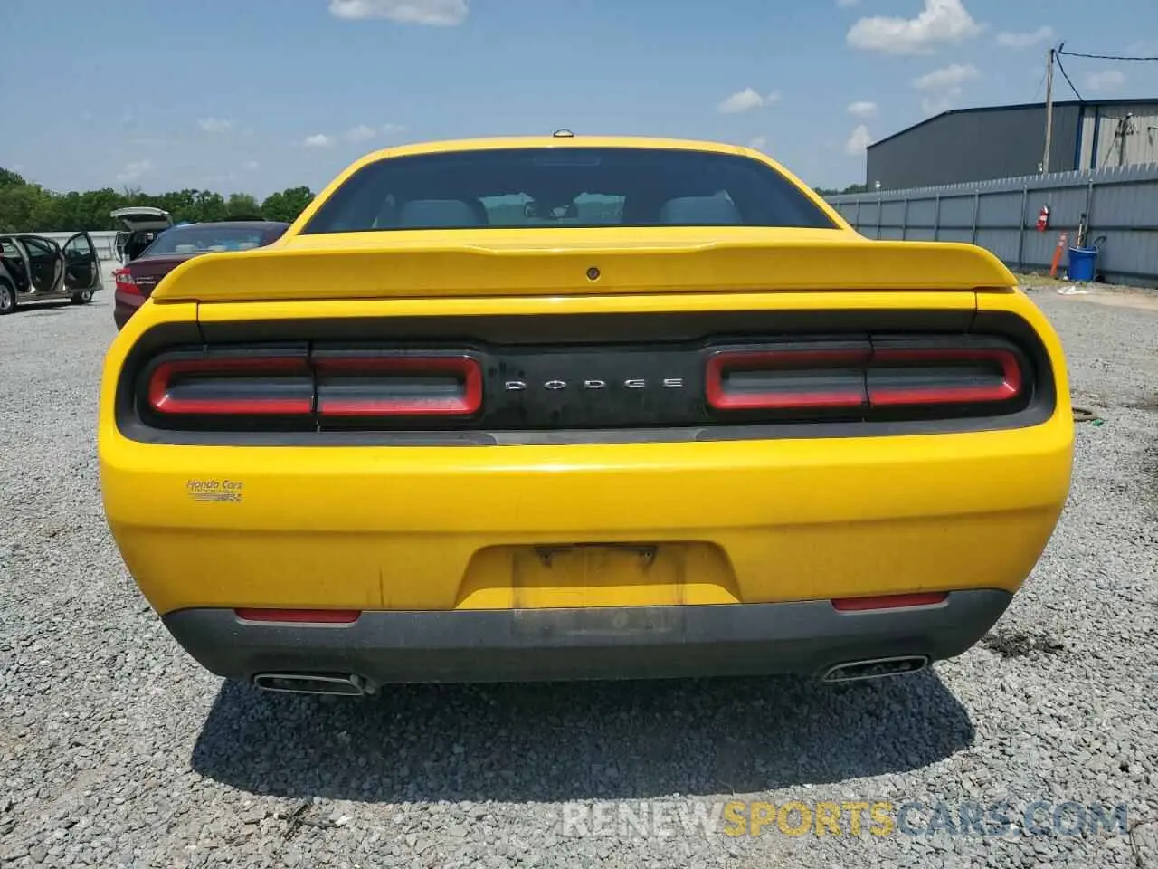 6 Photograph of a damaged car 2C3CDZAG4KH534610 DODGE CHALLENGER 2019