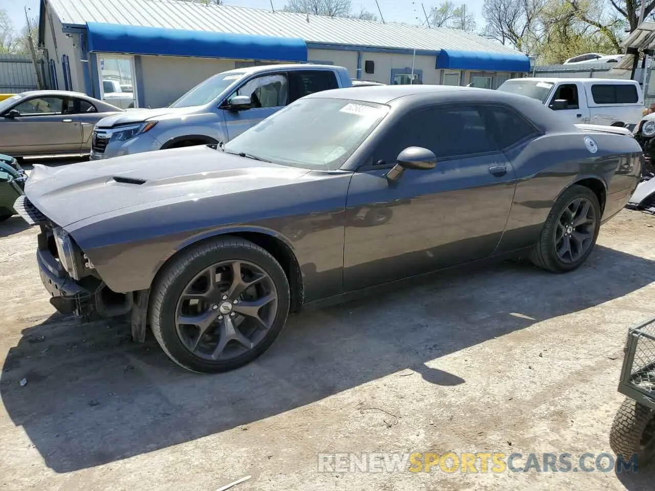 1 Photograph of a damaged car 2C3CDZAG4KH586996 DODGE CHALLENGER 2019