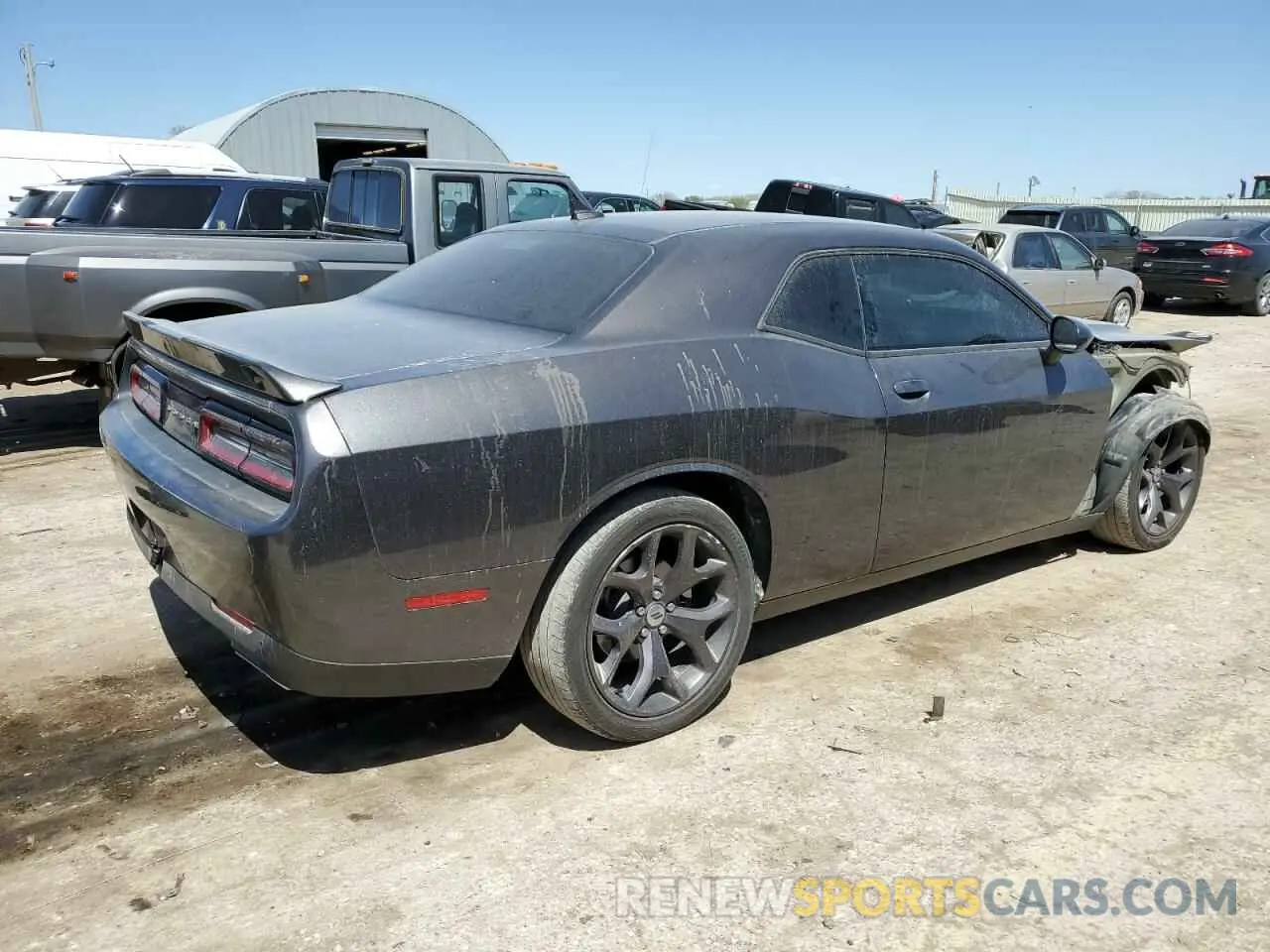 3 Photograph of a damaged car 2C3CDZAG4KH586996 DODGE CHALLENGER 2019