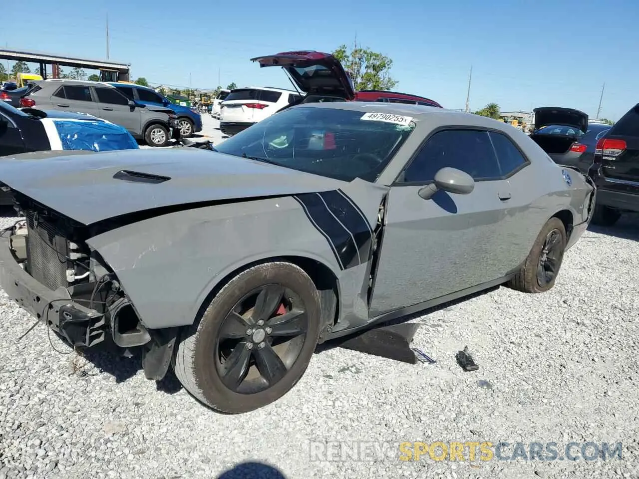1 Photograph of a damaged car 2C3CDZAG4KH668940 DODGE CHALLENGER 2019