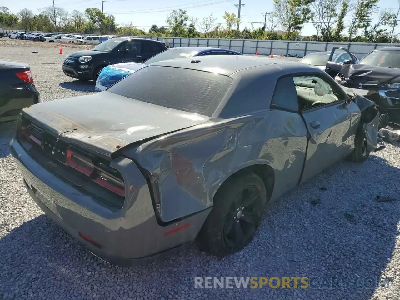 3 Photograph of a damaged car 2C3CDZAG4KH668940 DODGE CHALLENGER 2019