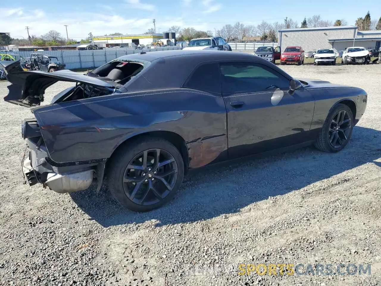 3 Photograph of a damaged car 2C3CDZAG4KH677184 DODGE CHALLENGER 2019