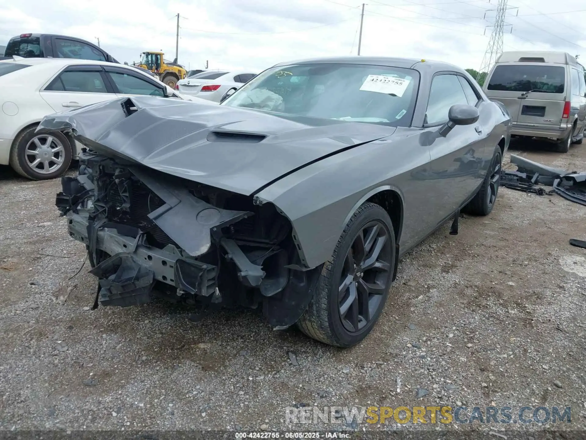 2 Photograph of a damaged car 2C3CDZAG4KH688086 DODGE CHALLENGER 2019
