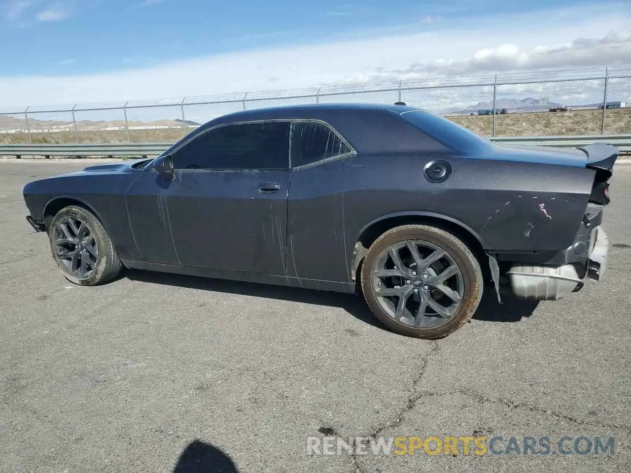 2 Photograph of a damaged car 2C3CDZAG4KH735469 DODGE CHALLENGER 2019