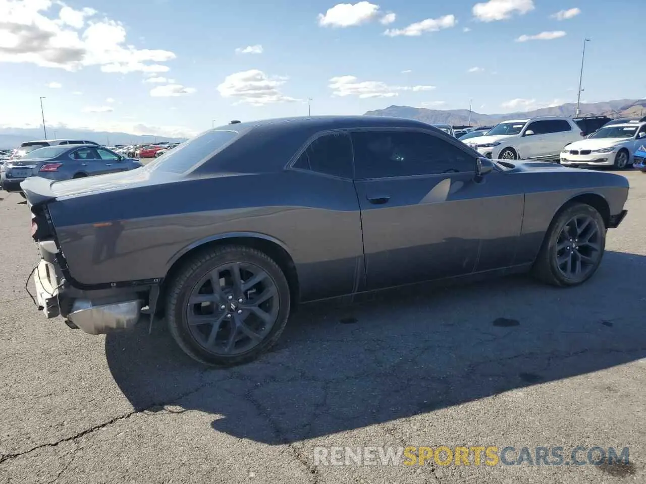 3 Photograph of a damaged car 2C3CDZAG4KH735469 DODGE CHALLENGER 2019