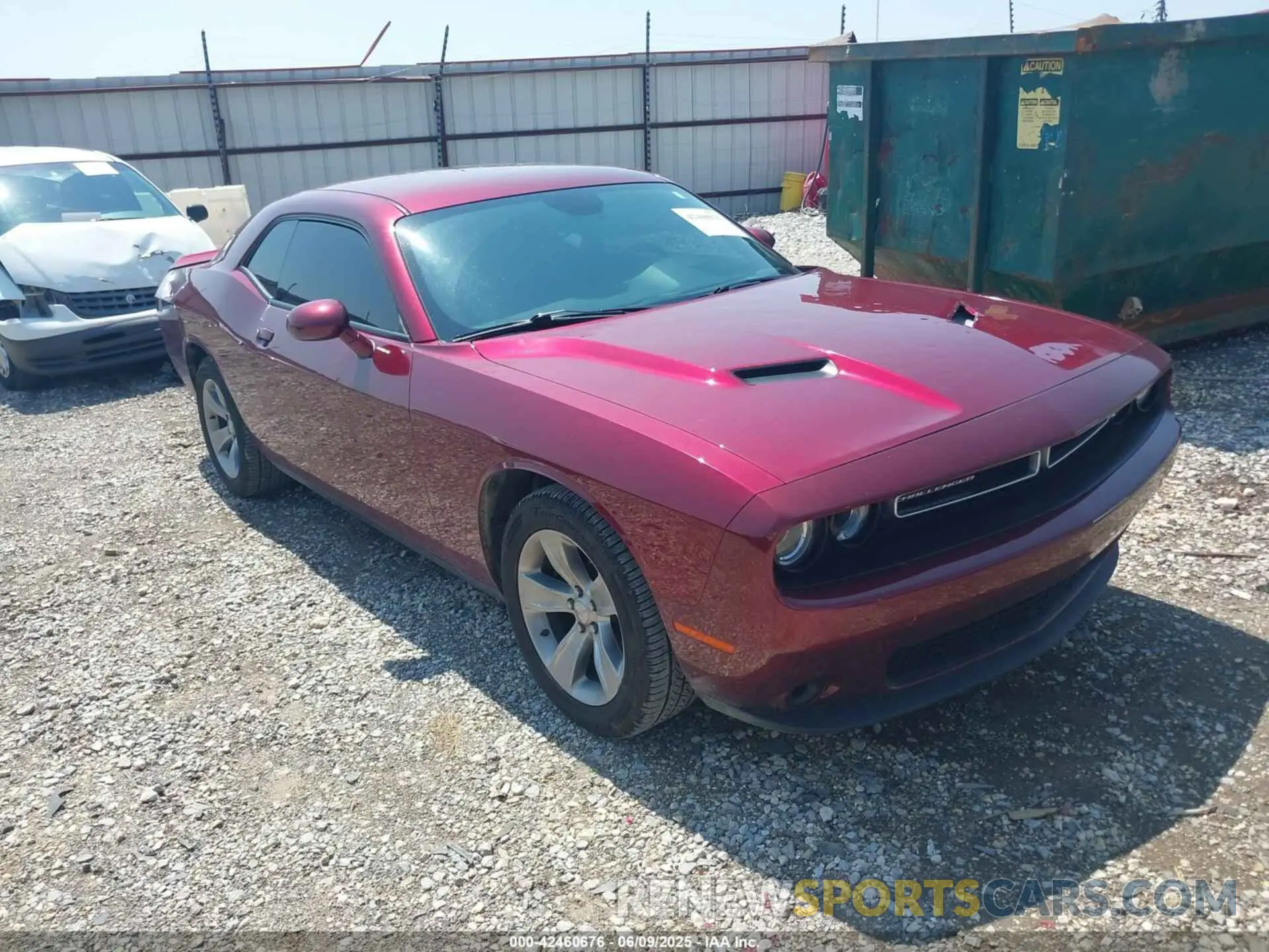 1 Photograph of a damaged car 2C3CDZAG4KH751591 DODGE CHALLENGER 2019