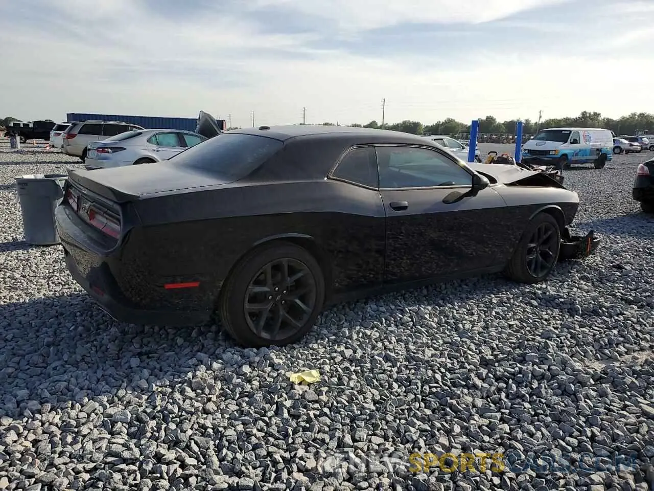 3 Photograph of a damaged car 2C3CDZAG5KH522014 DODGE CHALLENGER 2019
