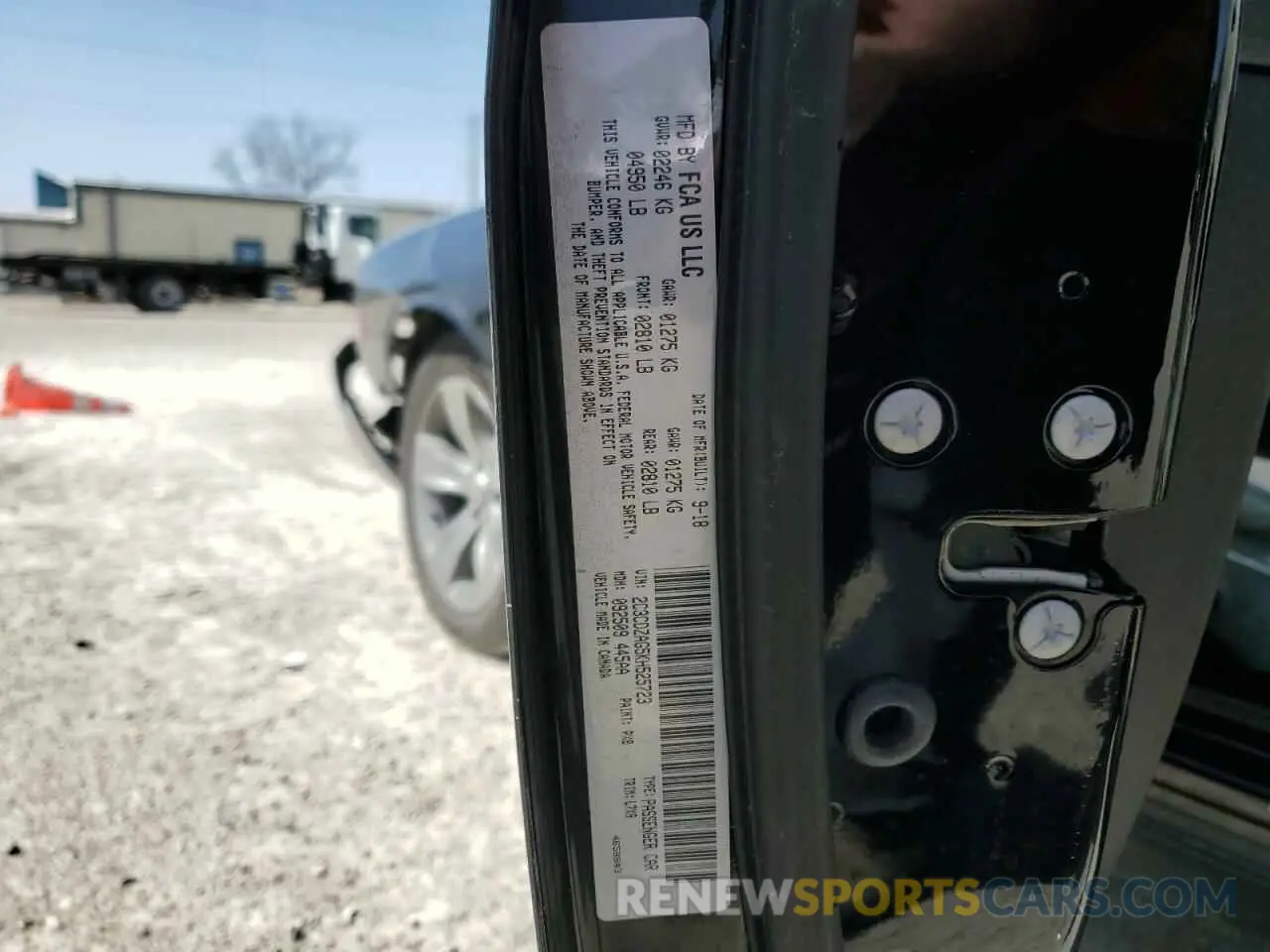12 Photograph of a damaged car 2C3CDZAG5KH525723 DODGE CHALLENGER 2019