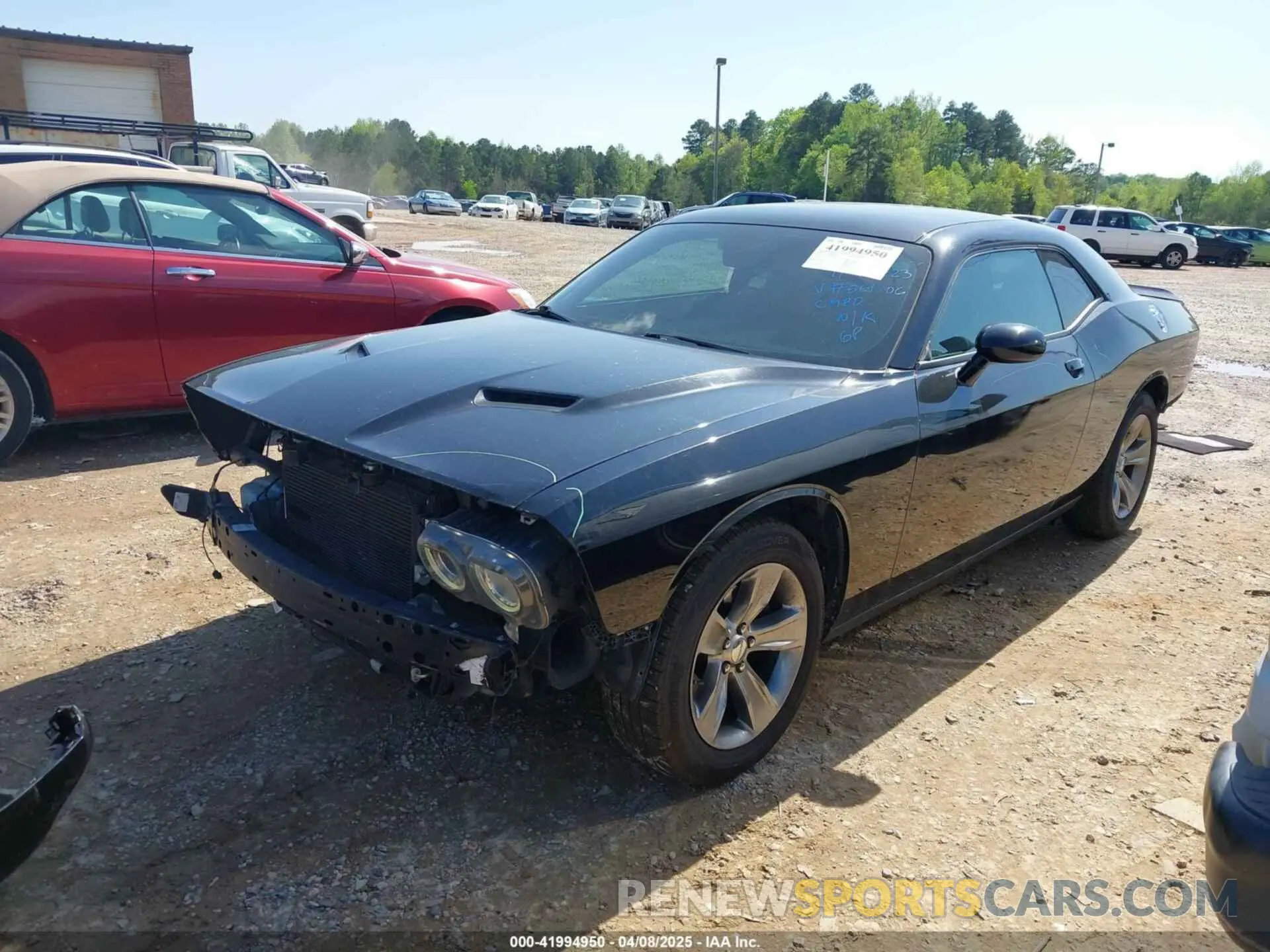 2 Photograph of a damaged car 2C3CDZAG5KH561606 DODGE CHALLENGER 2019