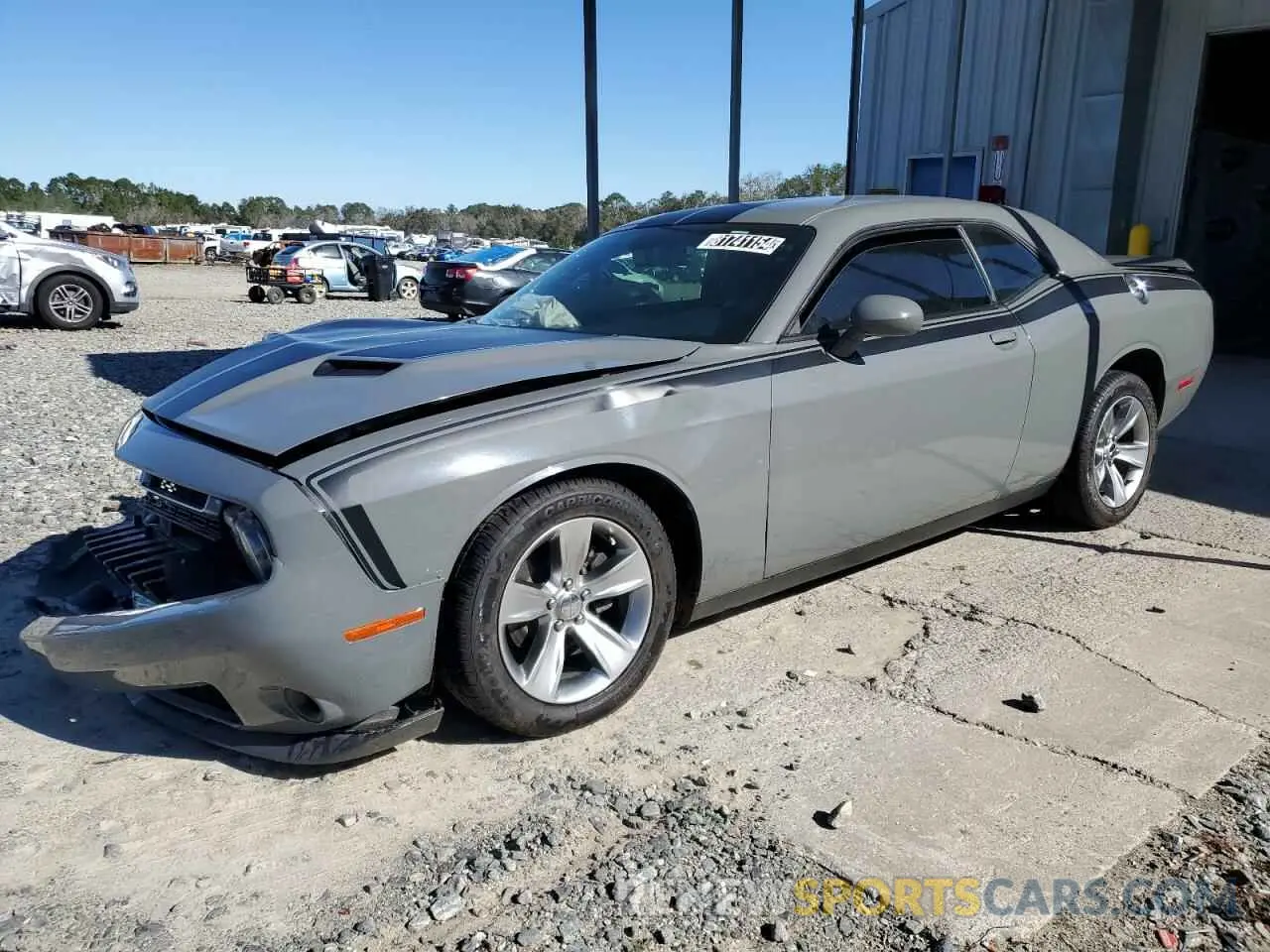 1 Photograph of a damaged car 2C3CDZAG5KH669577 DODGE CHALLENGER 2019