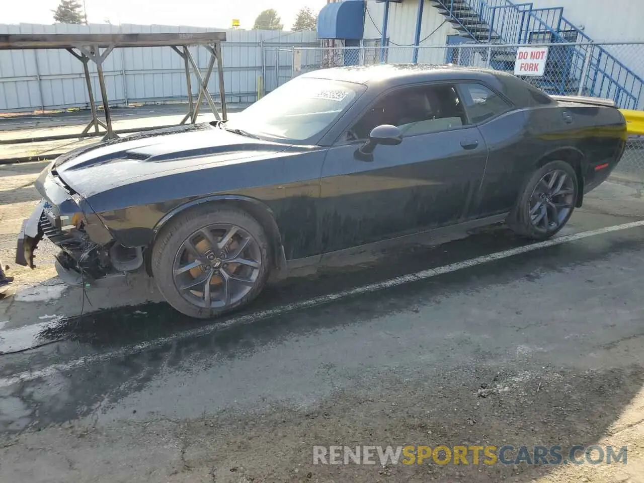 1 Photograph of a damaged car 2C3CDZAG5KH680157 DODGE CHALLENGER 2019