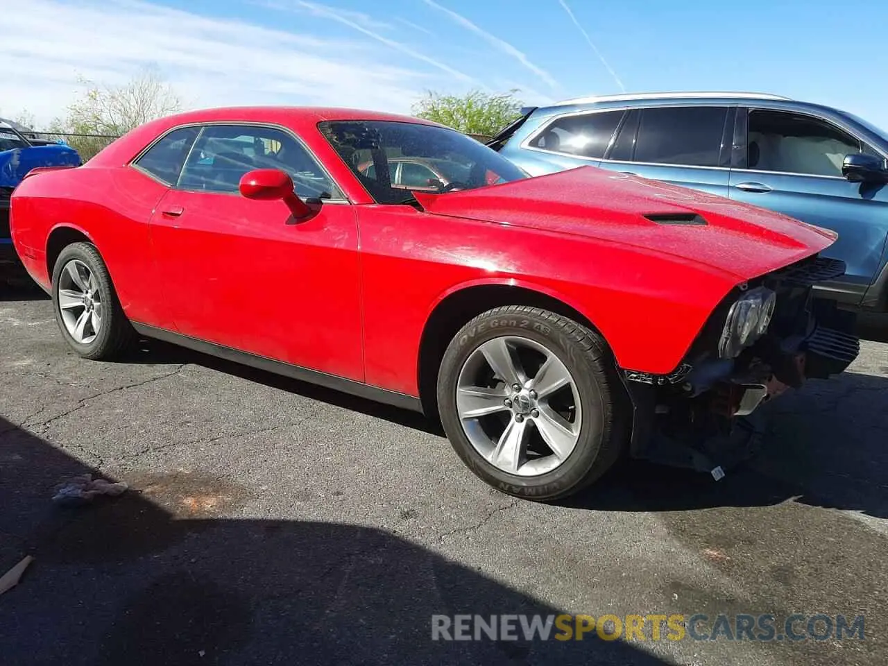 4 Photograph of a damaged car 2C3CDZAG5KH723458 DODGE CHALLENGER 2019