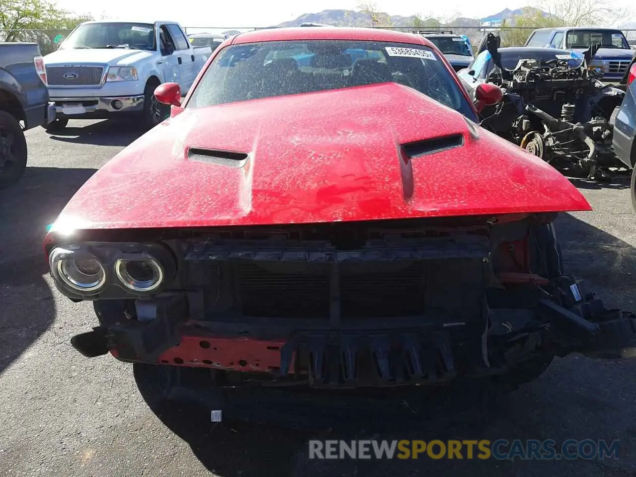 5 Photograph of a damaged car 2C3CDZAG5KH723458 DODGE CHALLENGER 2019