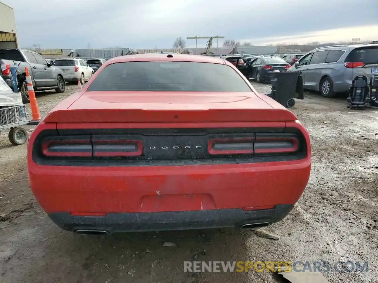 6 Photograph of a damaged car 2C3CDZAG5KH727784 DODGE CHALLENGER 2019