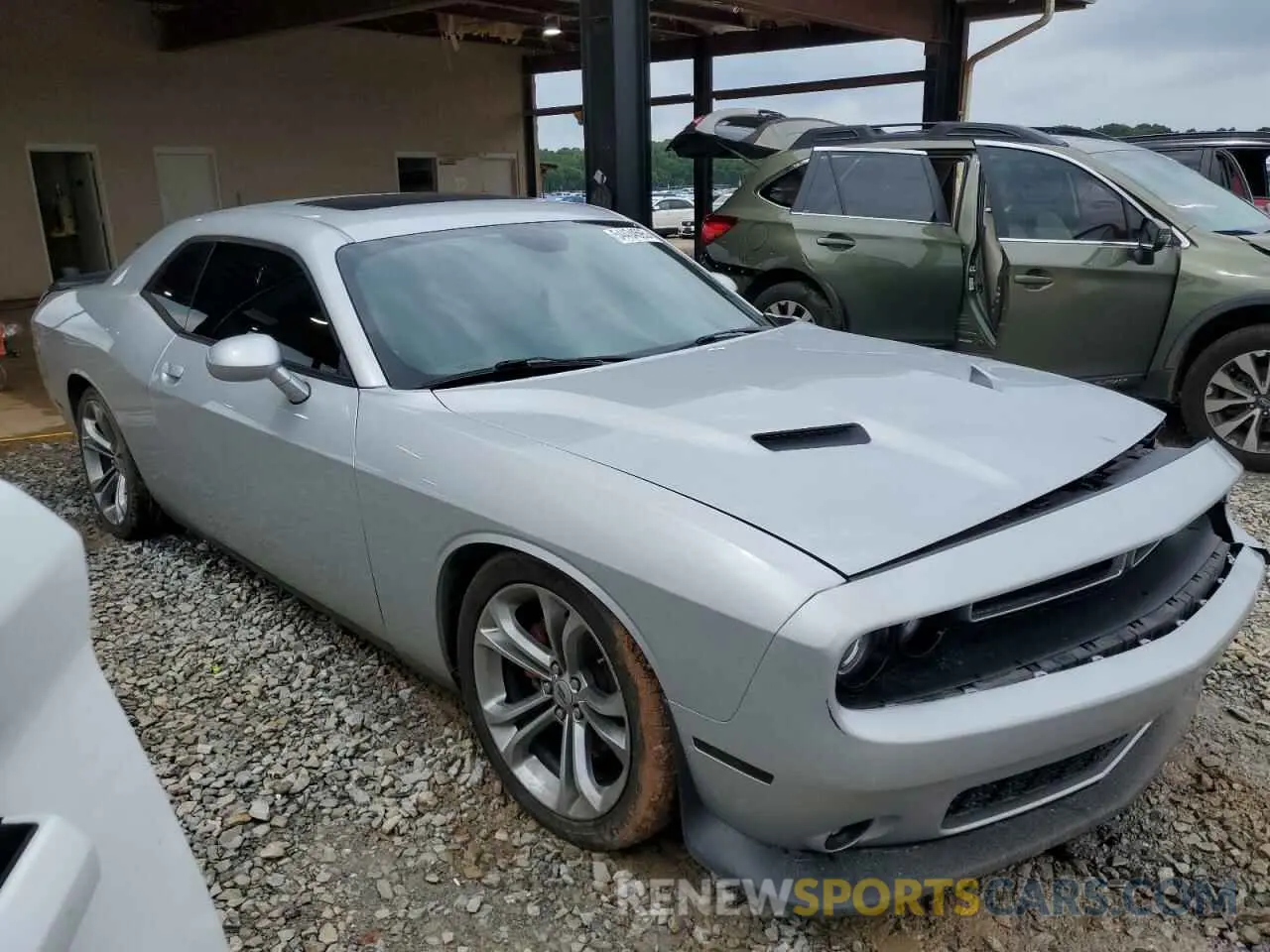 4 Photograph of a damaged car 2C3CDZAG5KH744715 DODGE CHALLENGER 2019