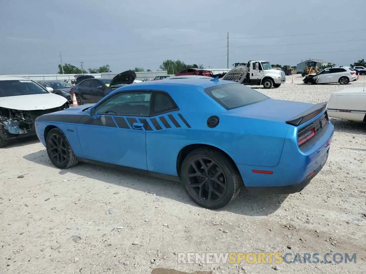 2 Photograph of a damaged car 2C3CDZAG6KH574901 DODGE CHALLENGER 2019