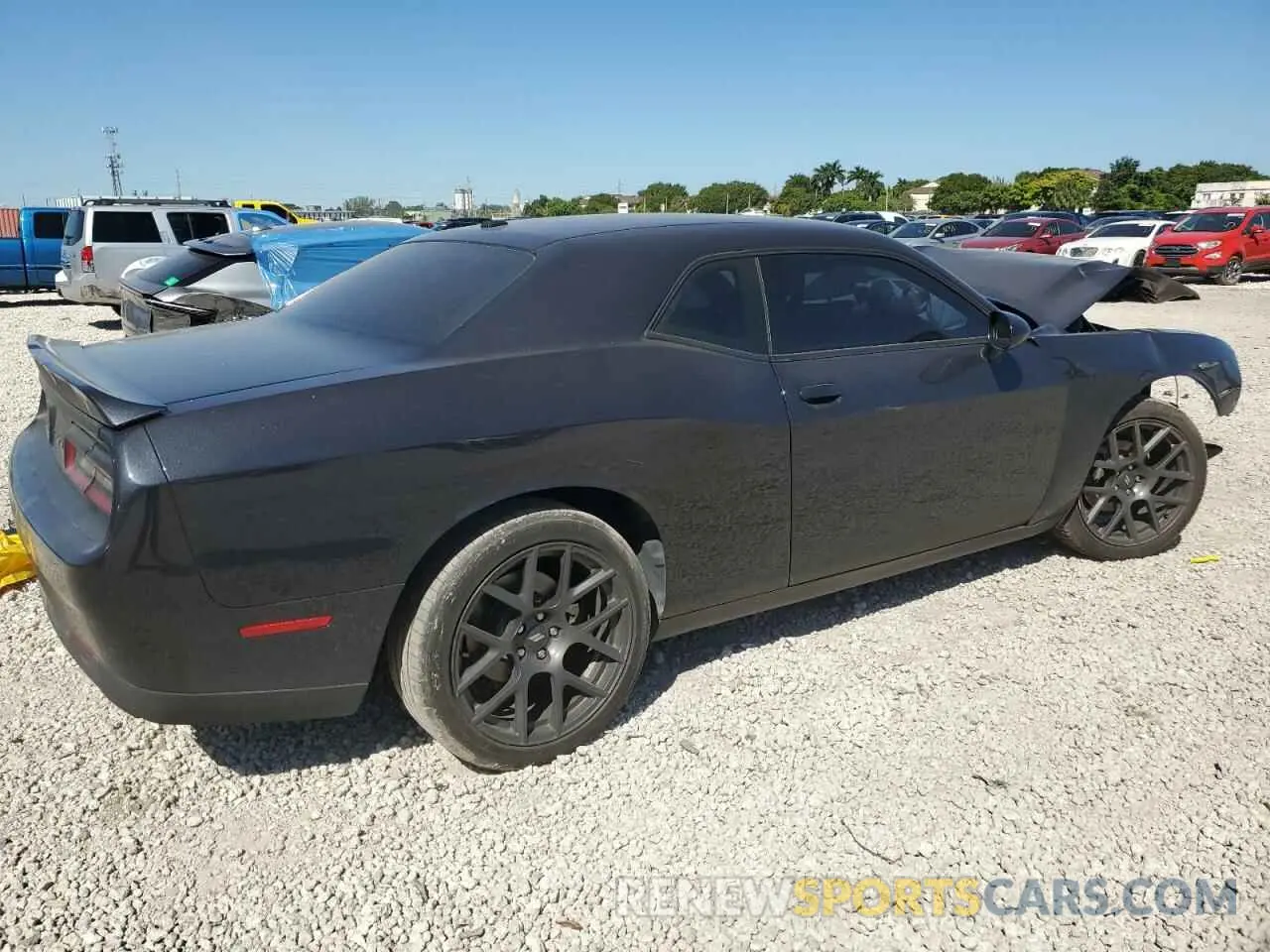 3 Photograph of a damaged car 2C3CDZAG6KH674237 DODGE CHALLENGER 2019