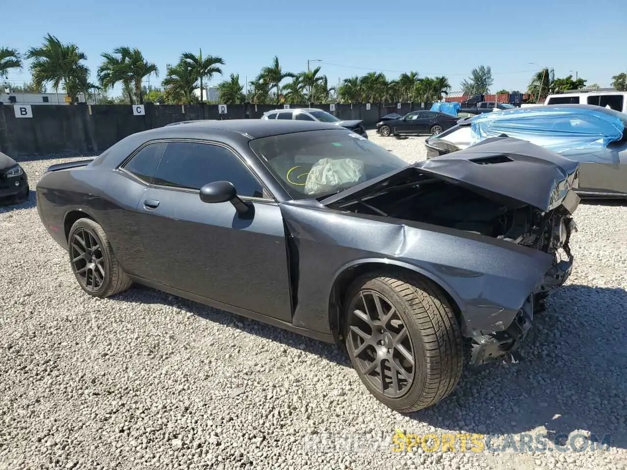 4 Photograph of a damaged car 2C3CDZAG6KH674237 DODGE CHALLENGER 2019