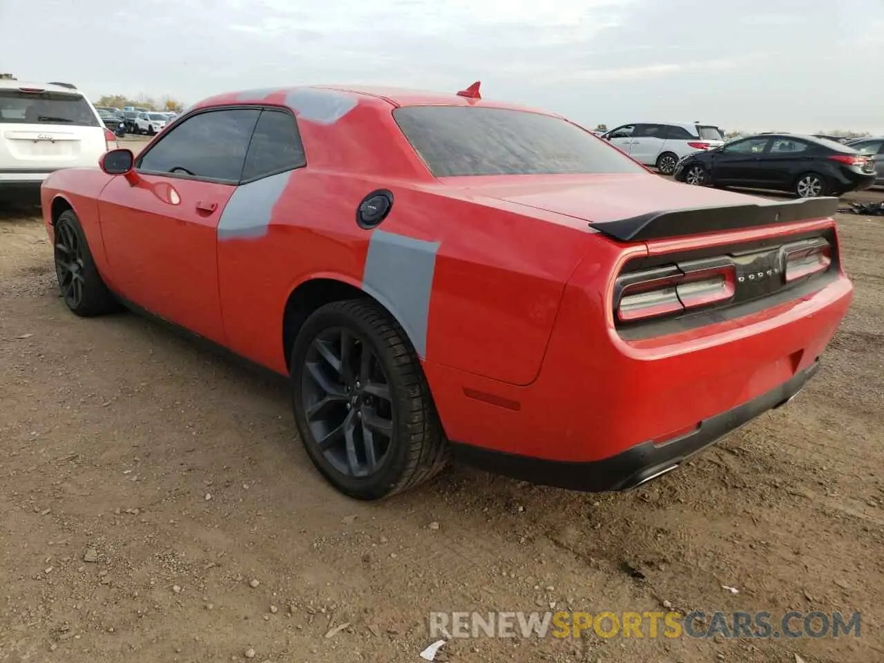 2 Photograph of a damaged car 2C3CDZAG6KH684587 DODGE CHALLENGER 2019