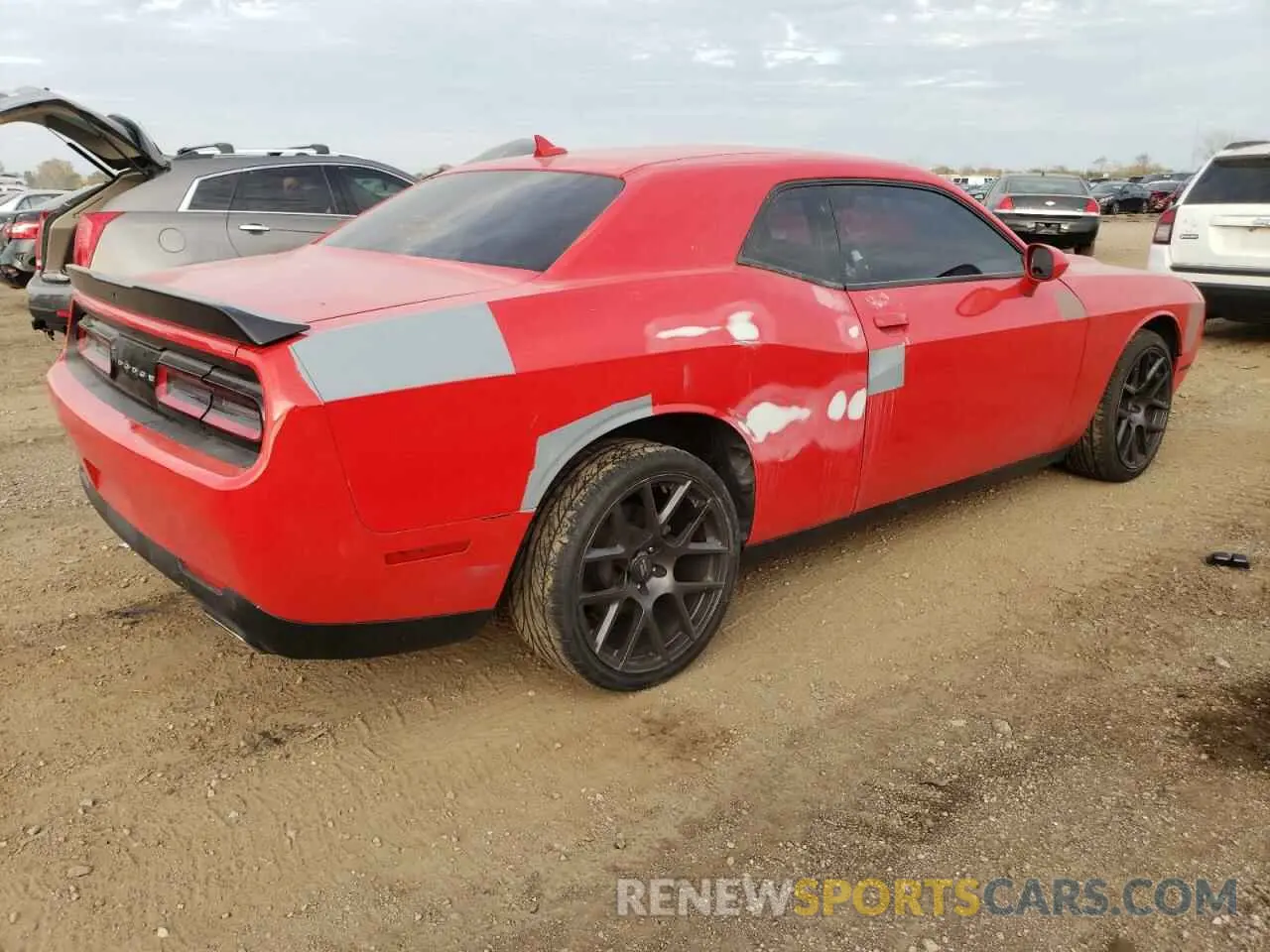 3 Photograph of a damaged car 2C3CDZAG6KH684587 DODGE CHALLENGER 2019