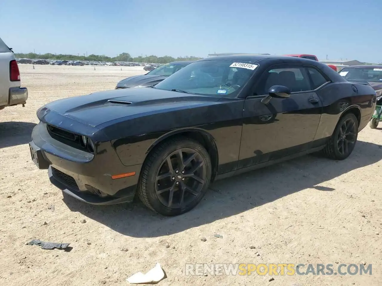 1 Photograph of a damaged car 2C3CDZAG6KH691605 DODGE CHALLENGER 2019