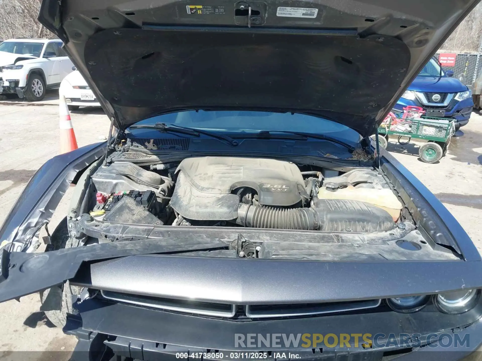 10 Photograph of a damaged car 2C3CDZAG6KH701632 DODGE CHALLENGER 2019