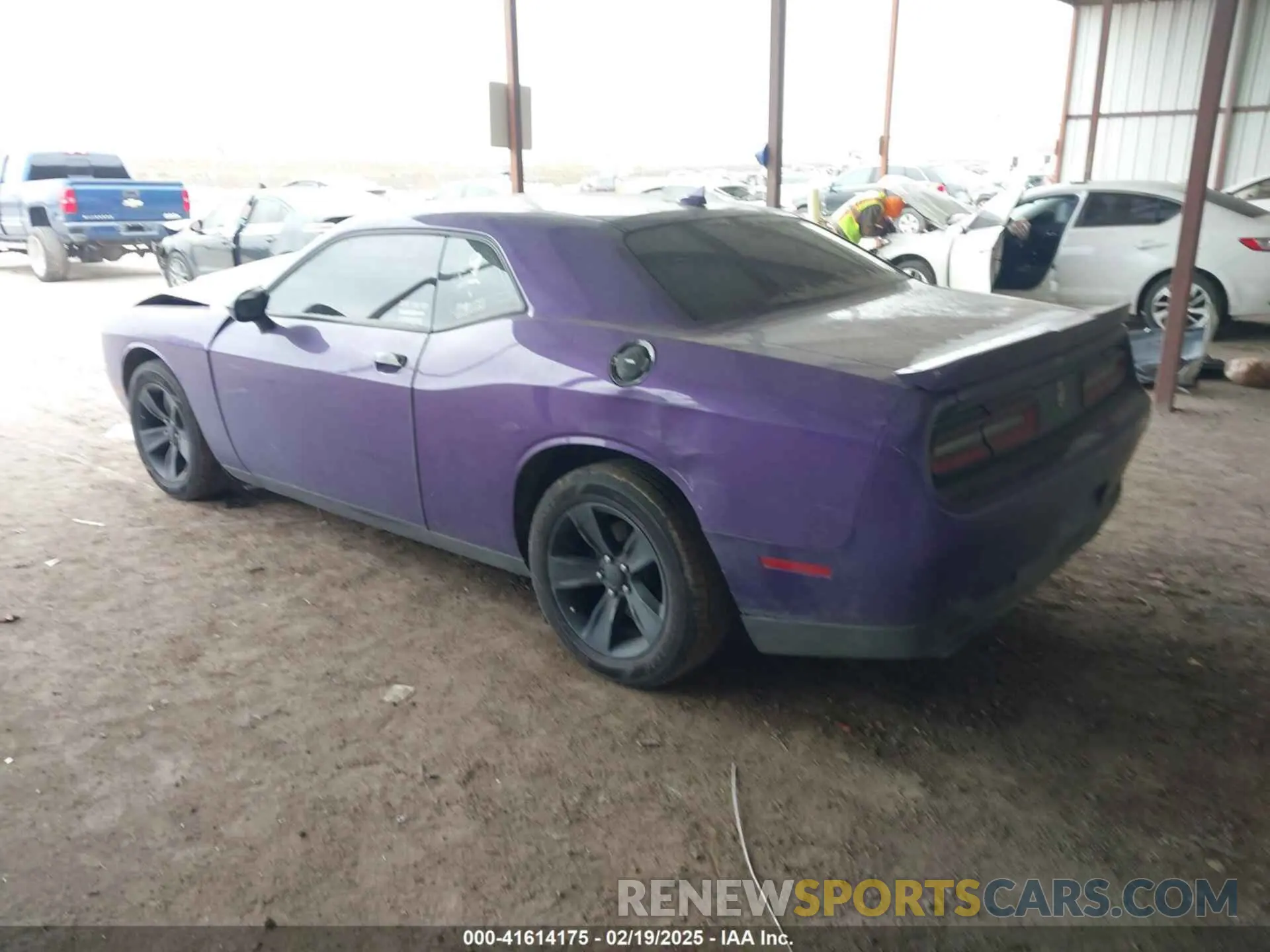 3 Photograph of a damaged car 2C3CDZAG6KH731682 DODGE CHALLENGER 2019