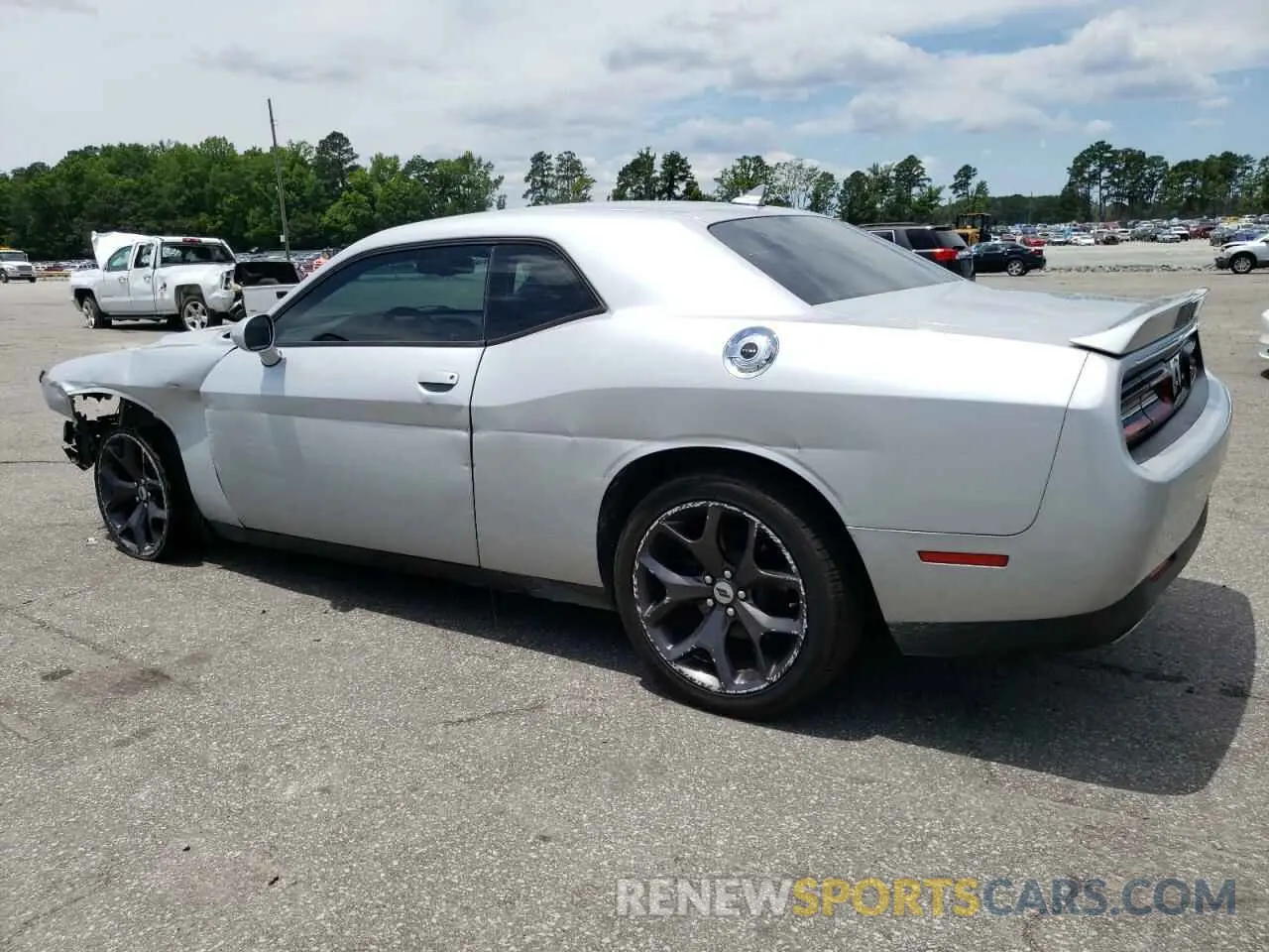 2 Photograph of a damaged car 2C3CDZAG6KH733965 DODGE CHALLENGER 2019