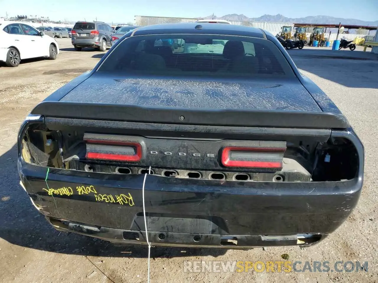 6 Photograph of a damaged car 2C3CDZAG7KH501276 DODGE CHALLENGER 2019