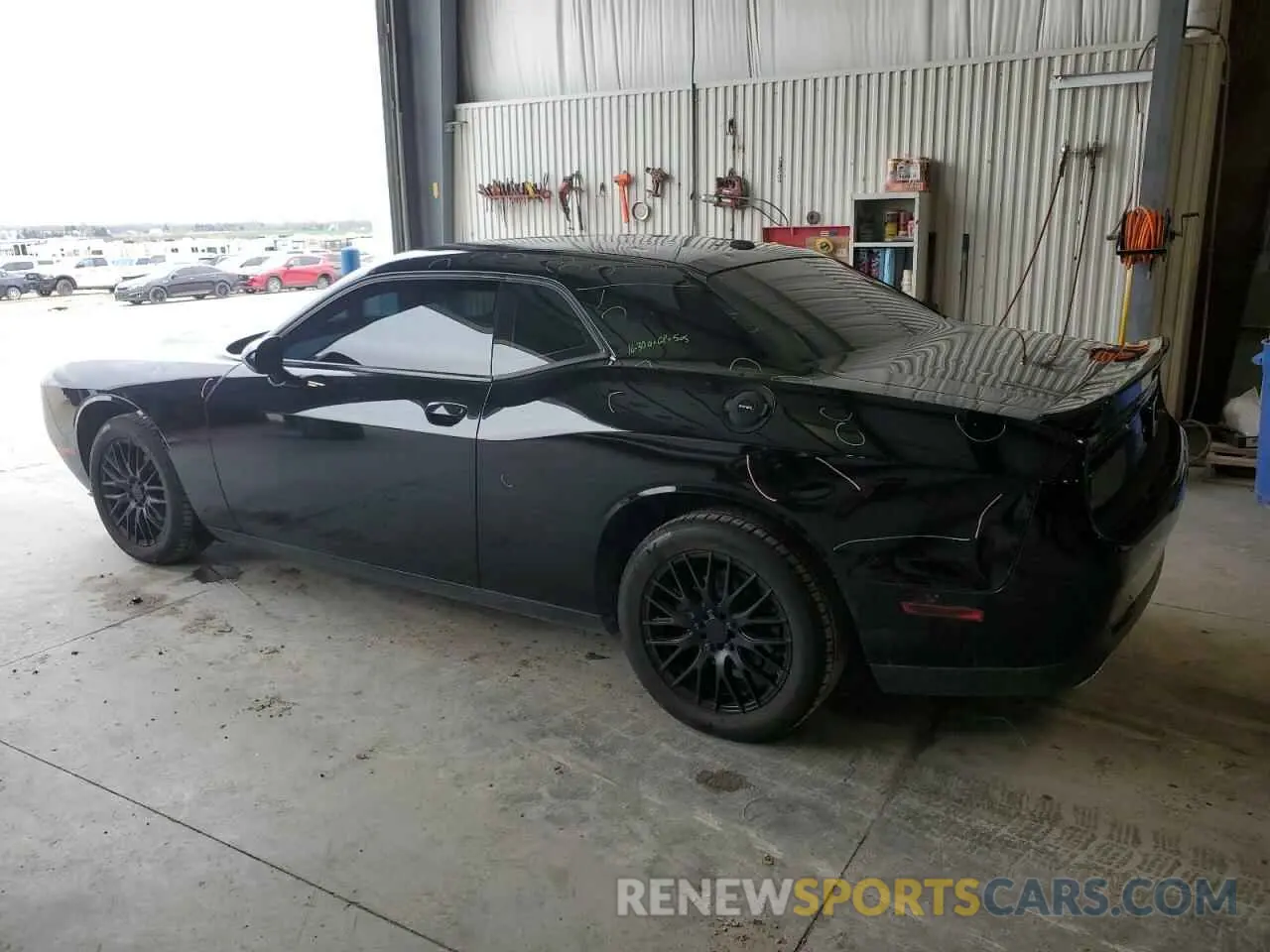 2 Photograph of a damaged car 2C3CDZAG7KH504128 DODGE CHALLENGER 2019
