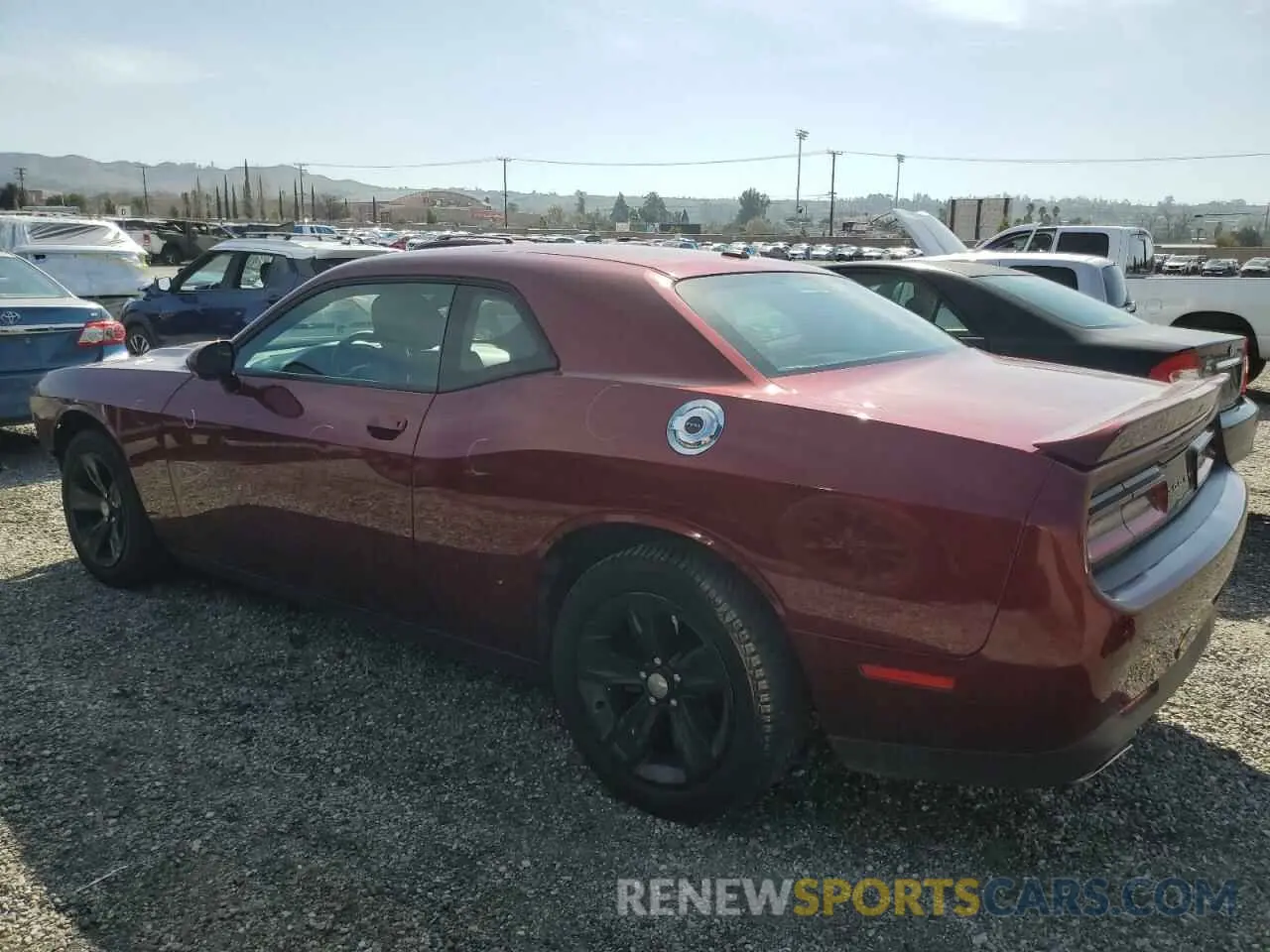 2 Photograph of a damaged car 2C3CDZAG7KH560649 DODGE CHALLENGER 2019