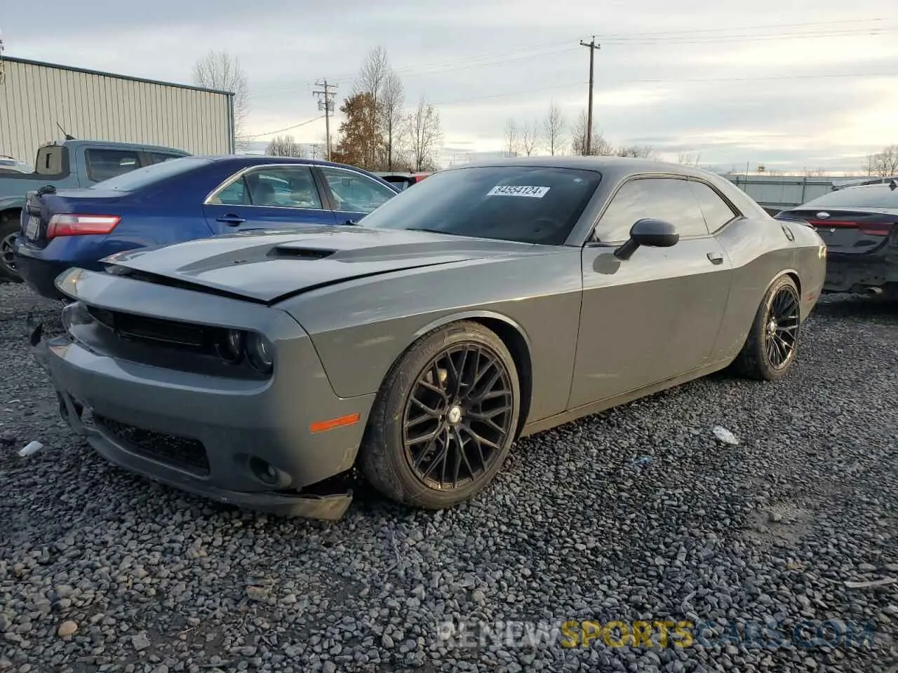 1 Photograph of a damaged car 2C3CDZAG7KH574793 DODGE CHALLENGER 2019