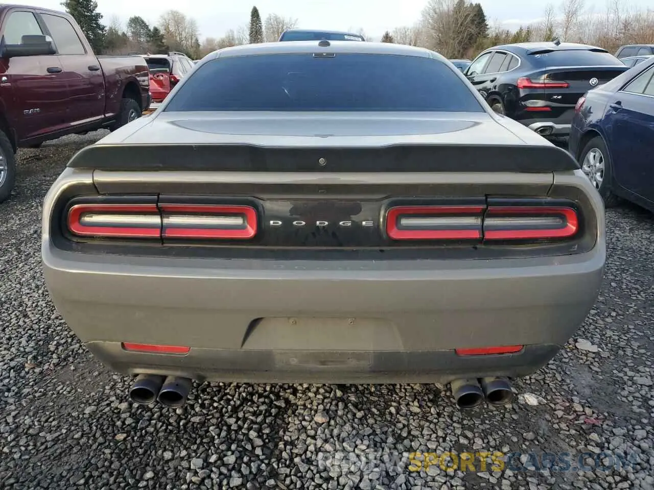6 Photograph of a damaged car 2C3CDZAG7KH574793 DODGE CHALLENGER 2019
