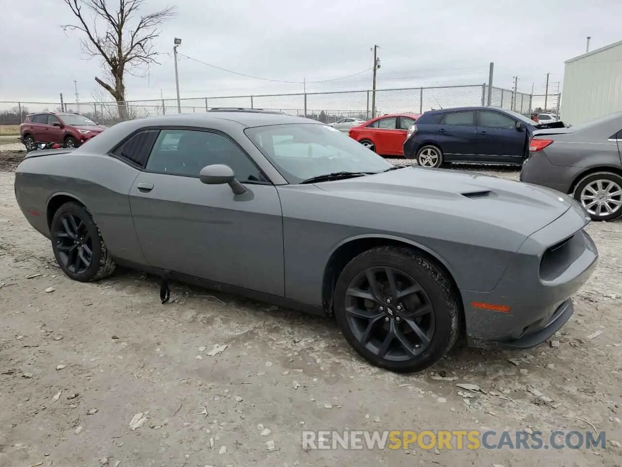 4 Photograph of a damaged car 2C3CDZAG7KH614628 DODGE CHALLENGER 2019