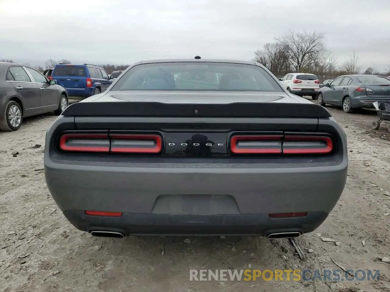 6 Photograph of a damaged car 2C3CDZAG7KH614628 DODGE CHALLENGER 2019