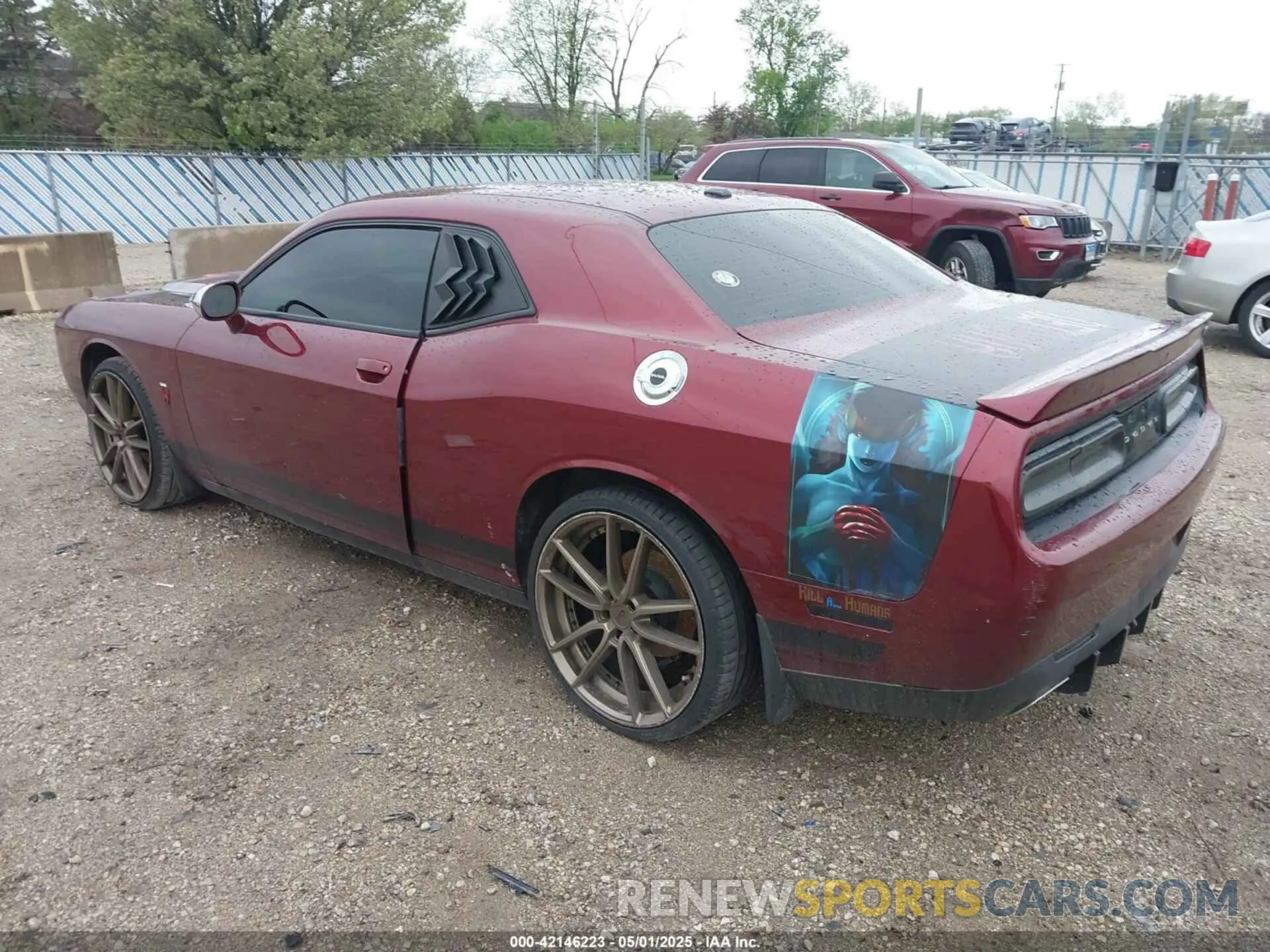 3 Photograph of a damaged car 2C3CDZAG7KH620445 DODGE CHALLENGER 2019