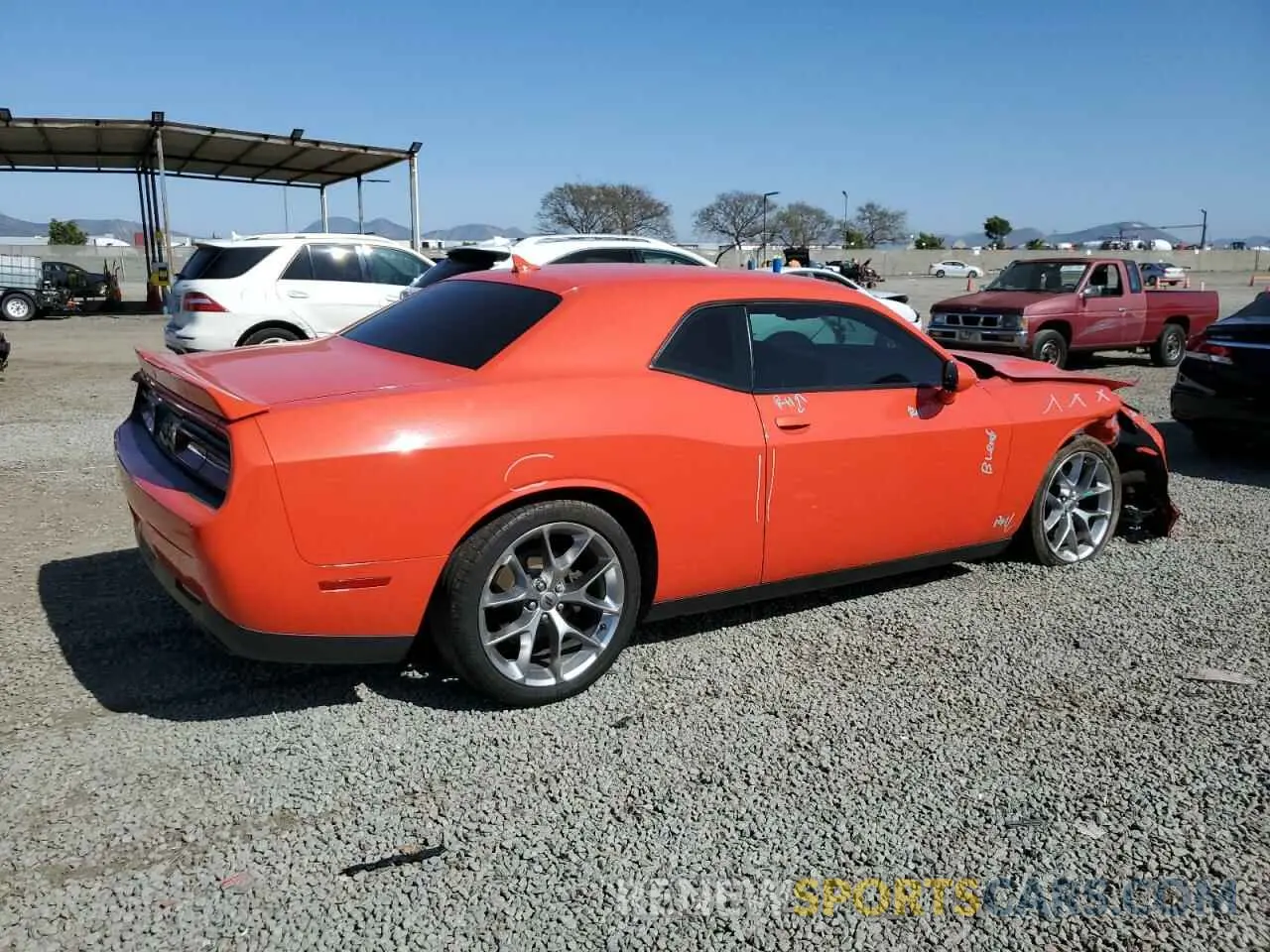 3 Photograph of a damaged car 2C3CDZAG7KH677731 DODGE CHALLENGER 2019
