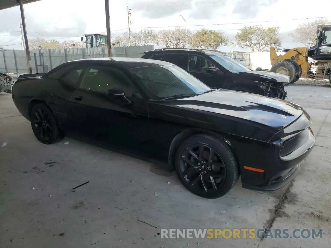 4 Photograph of a damaged car 2C3CDZAG7KH739659 DODGE CHALLENGER 2019