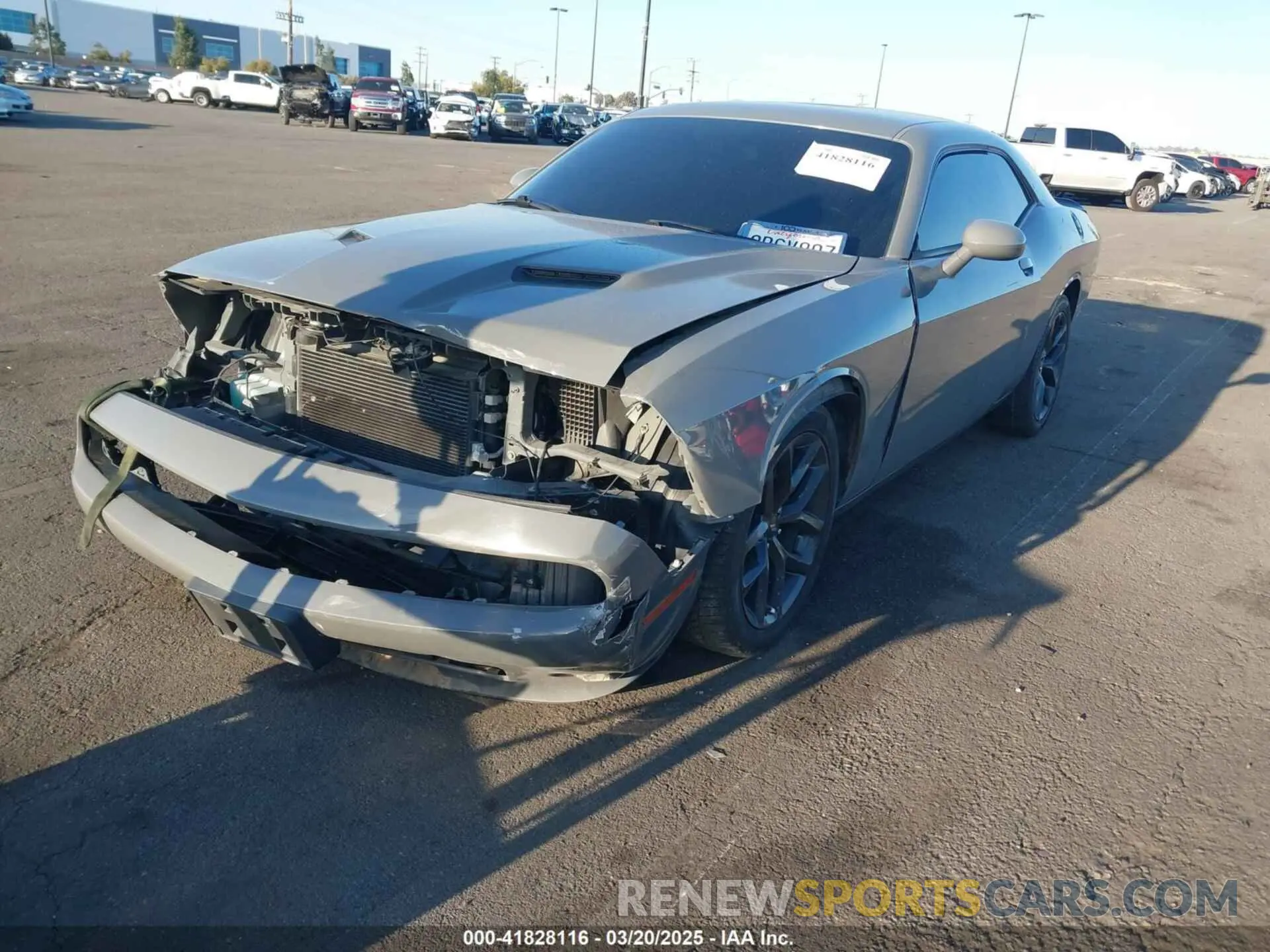 2 Photograph of a damaged car 2C3CDZAG8KH521410 DODGE CHALLENGER 2019