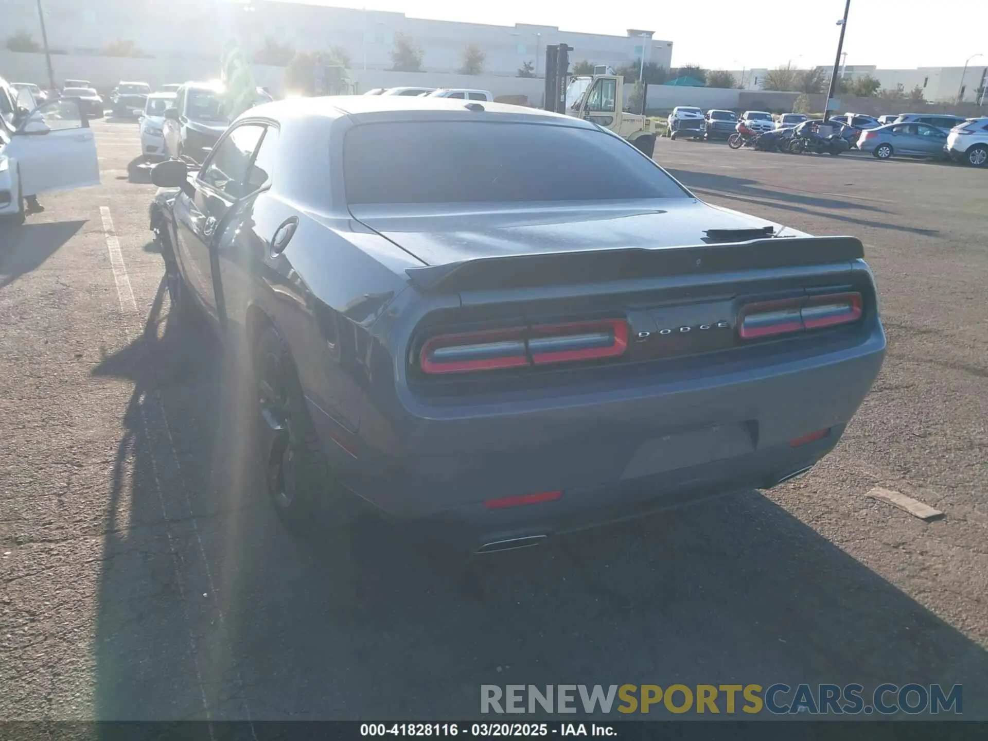 3 Photograph of a damaged car 2C3CDZAG8KH521410 DODGE CHALLENGER 2019