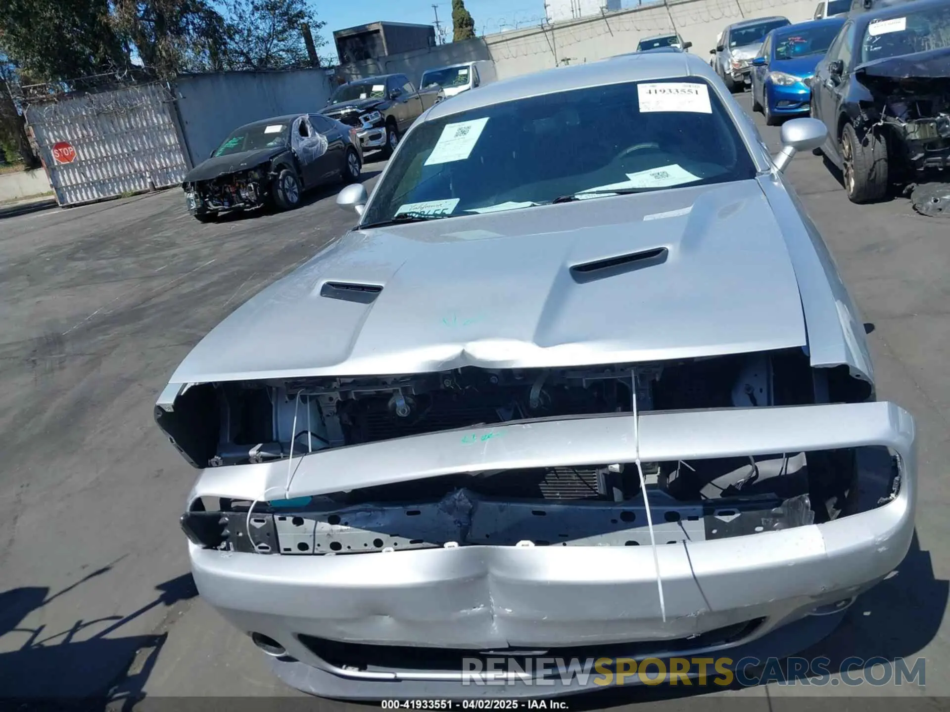 12 Photograph of a damaged car 2C3CDZAG8KH655513 DODGE CHALLENGER 2019