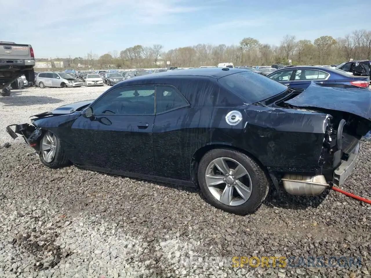 2 Photograph of a damaged car 2C3CDZAG8KH672148 DODGE CHALLENGER 2019