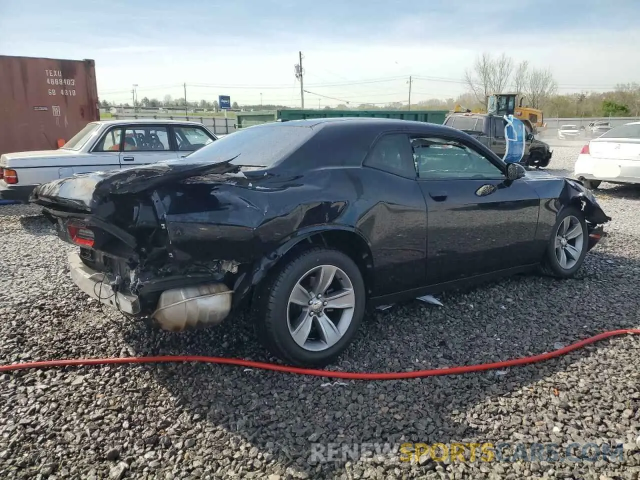 3 Photograph of a damaged car 2C3CDZAG8KH672148 DODGE CHALLENGER 2019
