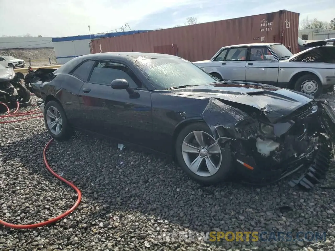 4 Photograph of a damaged car 2C3CDZAG8KH672148 DODGE CHALLENGER 2019