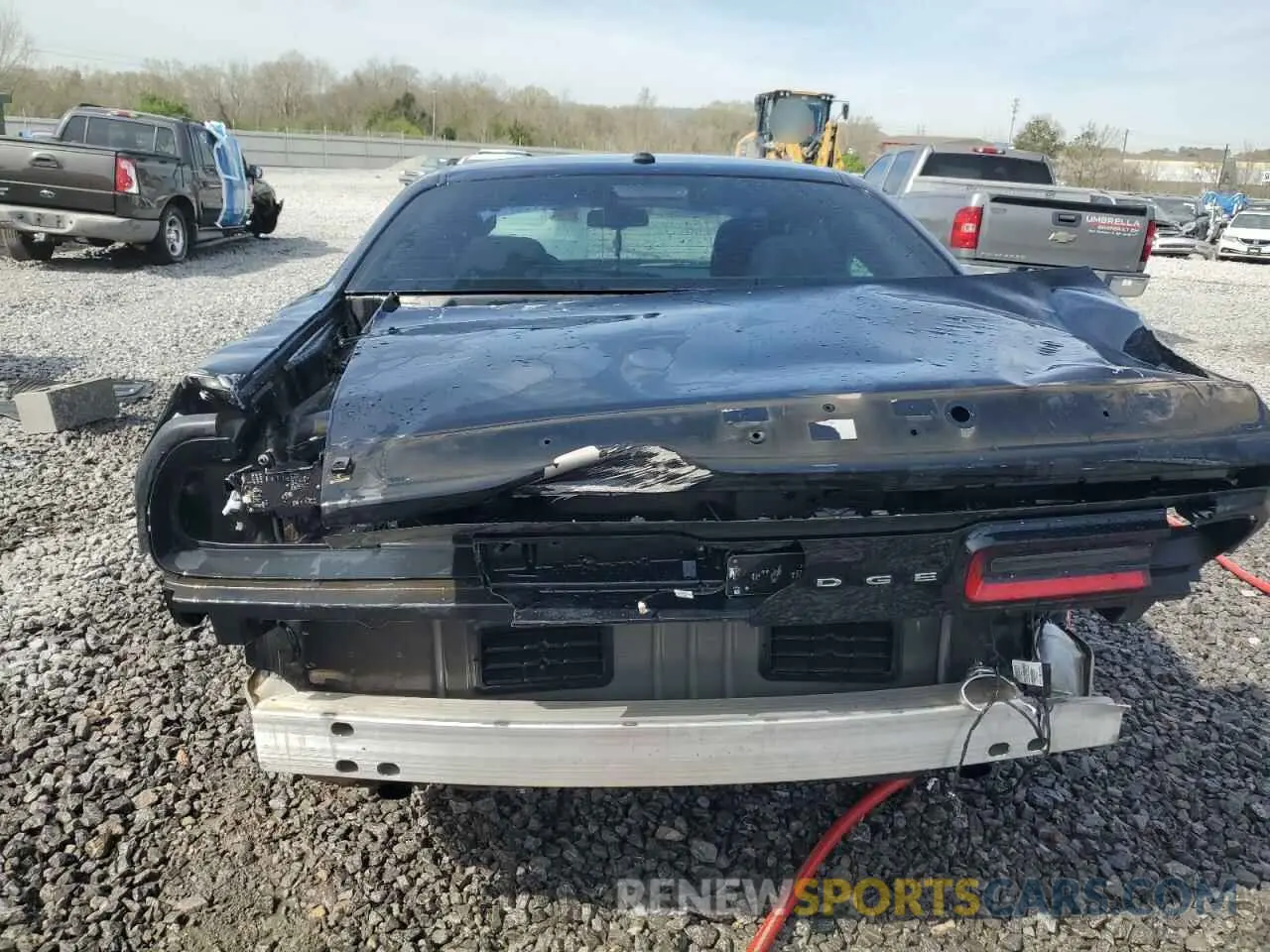 6 Photograph of a damaged car 2C3CDZAG8KH672148 DODGE CHALLENGER 2019